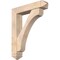 Ekena Millwork Legacy Arts and Crafts Smooth Bracket w/ Offset Brace, Douglas Fir, 7 1/2"W x 36"D x 44"H BKT0806X36X44LEC03SDF - alternate 1